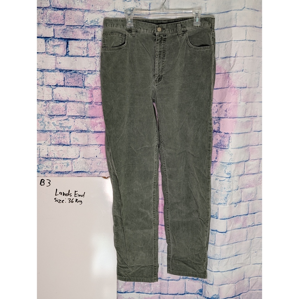 Lands End Green Corduroy pants